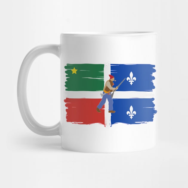 Drapeau patriote Quebecois by JulieVie Design